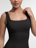 Square-neck Jumpsuit