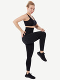 Waist trainer leggings (with side pockets)