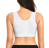 Wide-strap support bra
