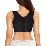 Wide-strap support bra