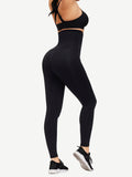 Hour-glass hooks leggings