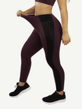 Wine Red Fitness Pants