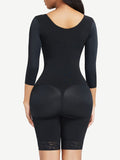 Post-surgical body shaper with sleeves