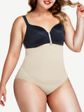 Strapped tummy-control pantie
