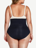 Strapped tummy-control pantie
