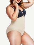Strapped tummy-control pantie