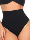 Mid-waist thong slimmer