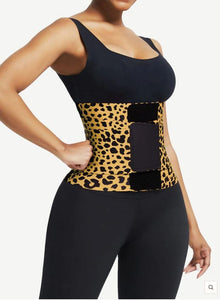 Double compression waisttrainer