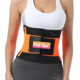 Waist trimmer hot belt