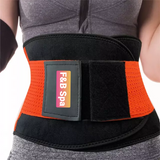 Waist trimmer hot belt