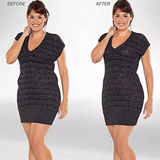 Front-zip body shaper (open crotch)
