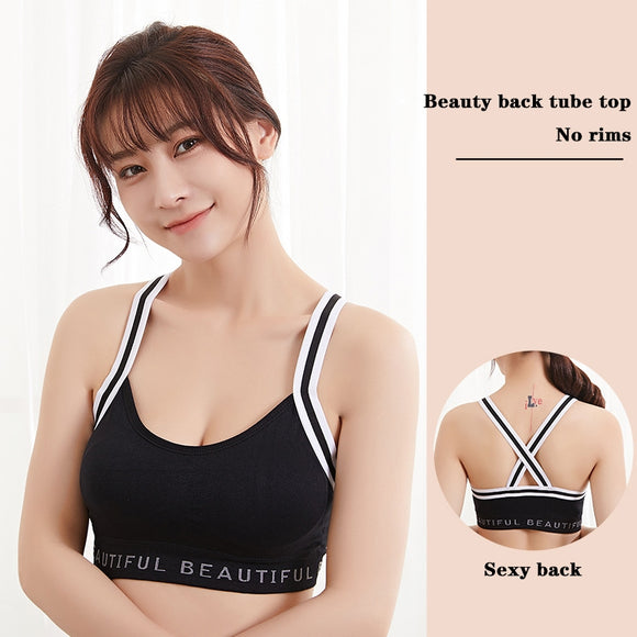 Beautiful strapped sports bra