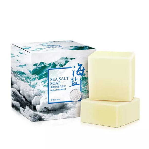 Milk sea salt soap