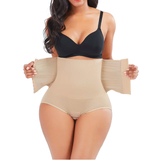 Double compression tummy control panty
