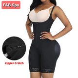 Full-back zip body shaper (zip crotch)