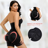 Front-zip body shaper (open crotch)