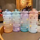 2L Summer Motivational Water Bottle
