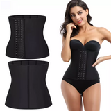 9 steel-bone latex waist trainer