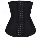 9 steel-bone latex waist trainer