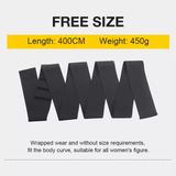 Waist trimmer belly wrap