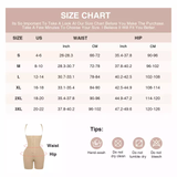 Front hooks body shaper (zip crotch)