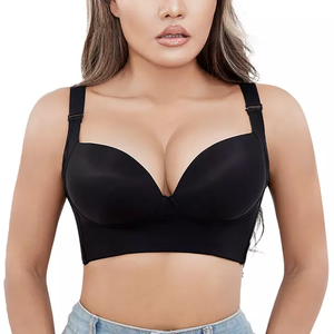 Push-up compression bra