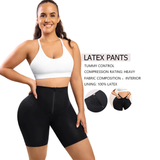 Latex shapewear shorts