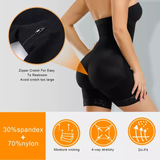 Front-zip body shaper (zip crotch)