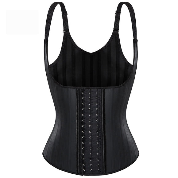 25 steel-bone waist trainer - adjustable straps