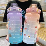 2L Summer Motivational Water Bottle