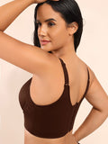 Push-up compression bra