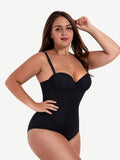 Cupped fancy panty bodysuit