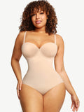 Cupped fancy panty bodysuit