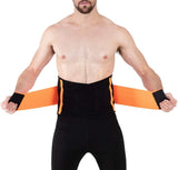Waist trimmer hot belt