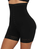 Strapless front-pins body shaper