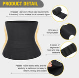 Waist trimmer belly wrap