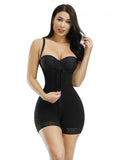 Front-zip body shaper (open crotch)