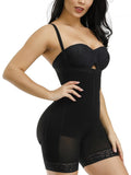 Front-zip body shaper (open crotch)
