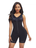 Full body front-zip shaper