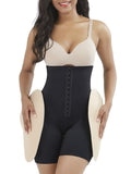 Padded hips body shaper