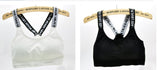 V back sports bra