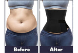 Waist trimmer belly wrap