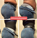 Waist trimmer belly wrap
