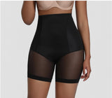 Tummy-tucker lace tights