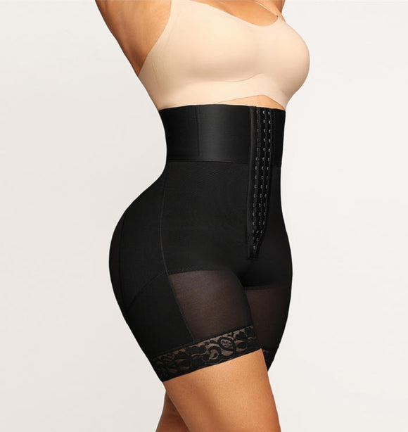 High-waisted shaper shorts