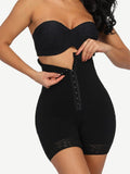 Strapless front-pins body shaper