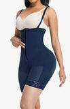 Front-zip body shaper (zip crotch)