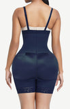 Front-zip body shaper (zip crotch)